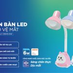 Nên mua đèn học ánh sáng vàng hay trắng để chống cận thị?
